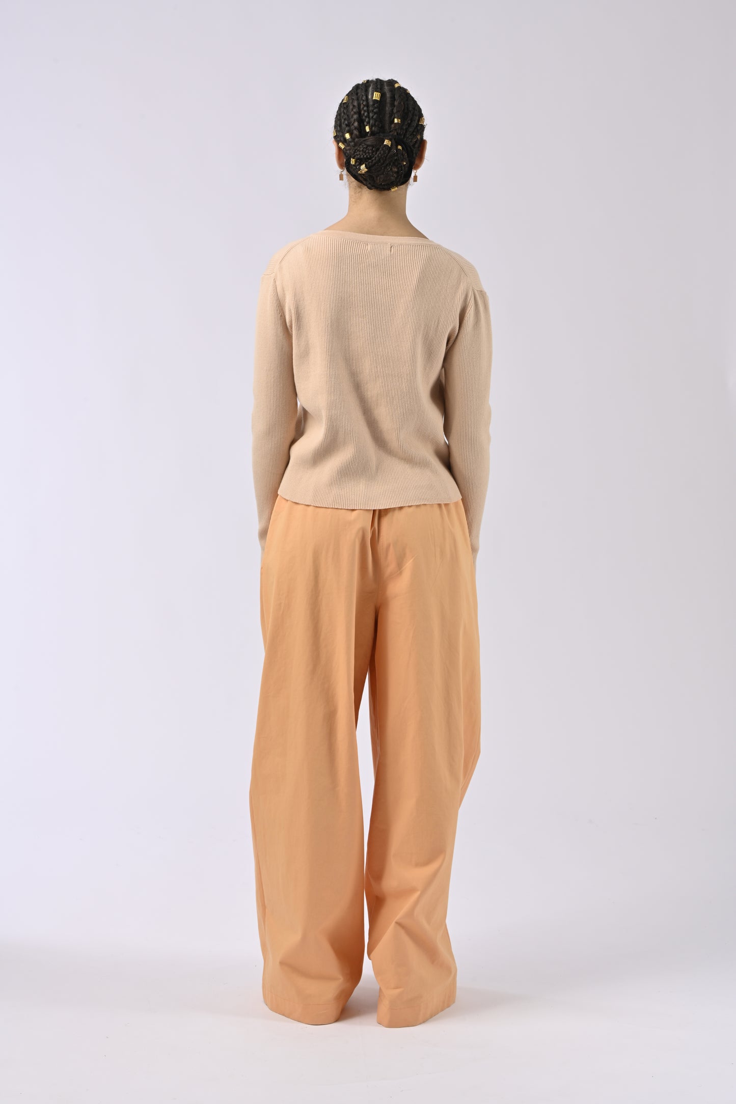 Gilet zippé Alicia Beige