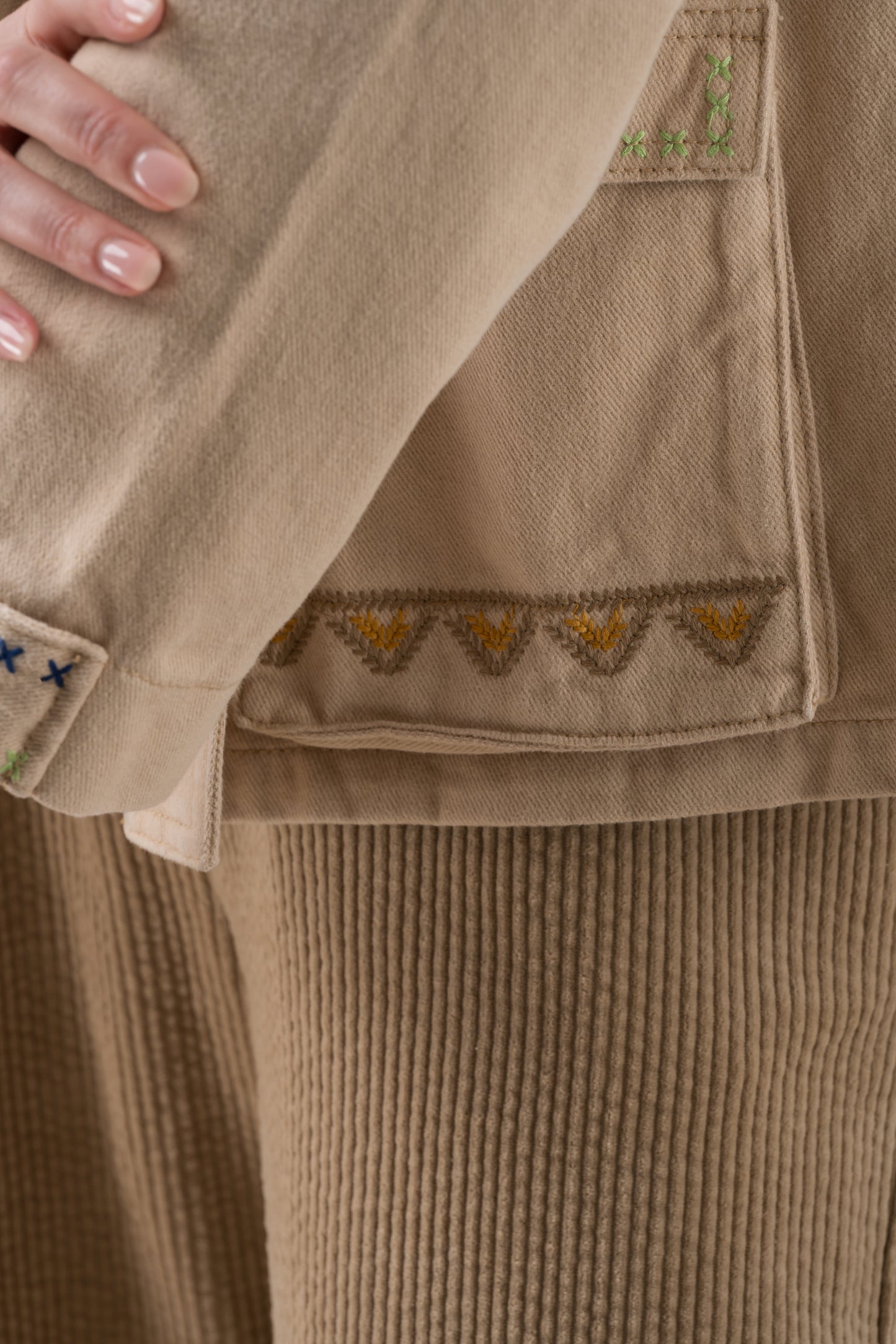 Veste Belamy Beige manches longues