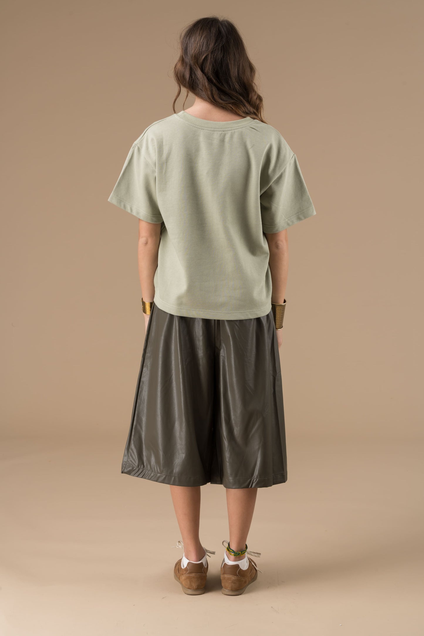 Short mi-long Kolino kaki large