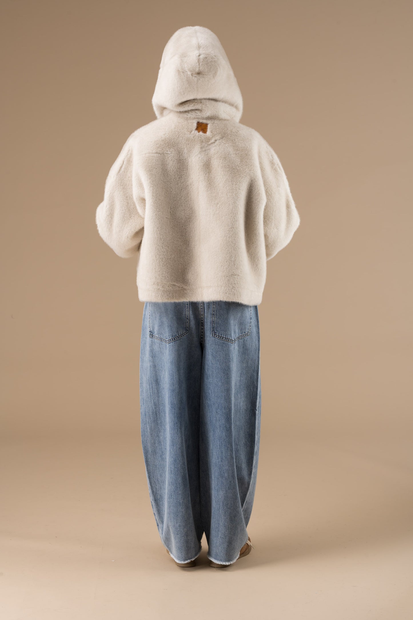 Manteau Slava en fausse fourrure