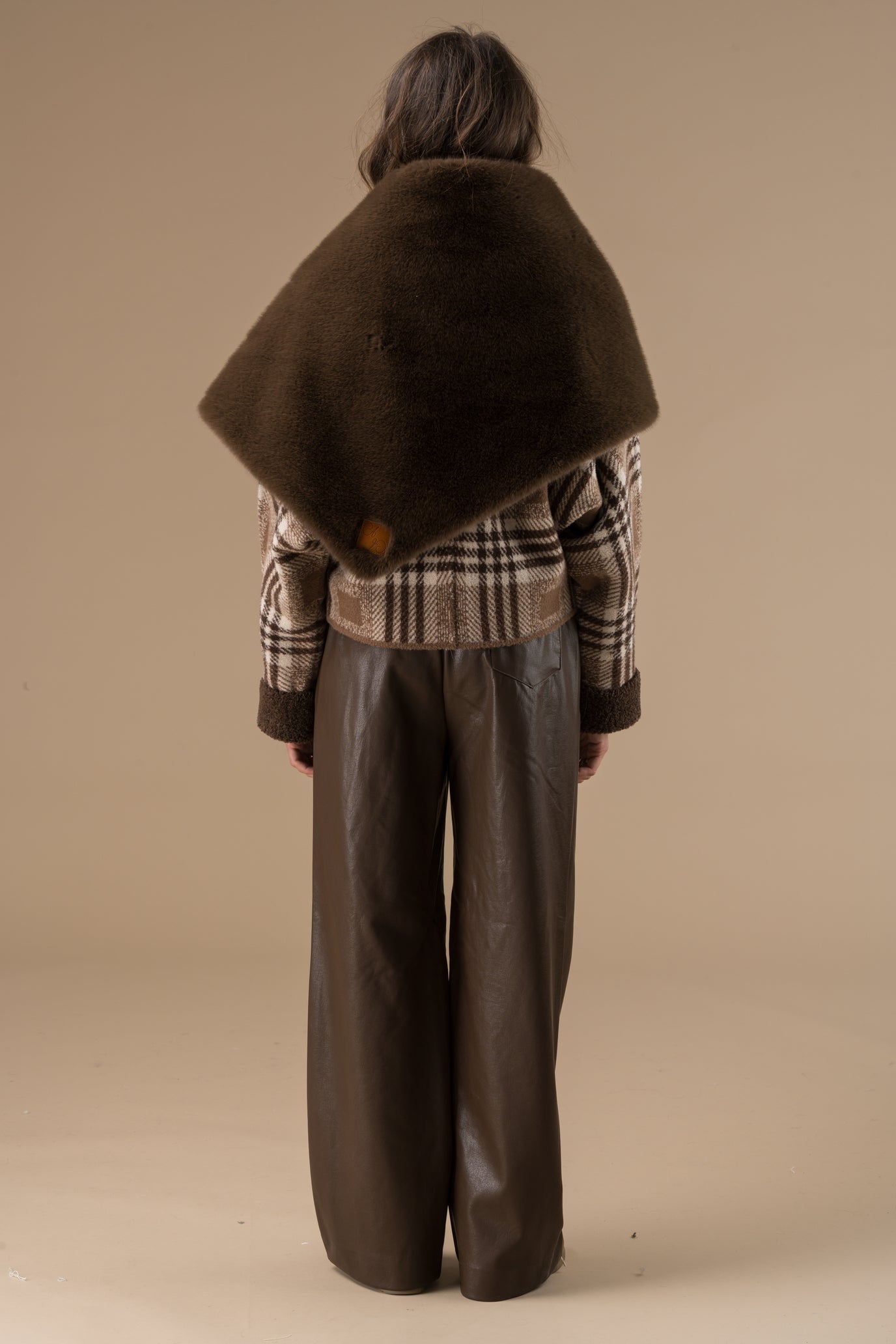 Echarpe Xenda fourrure généreuse