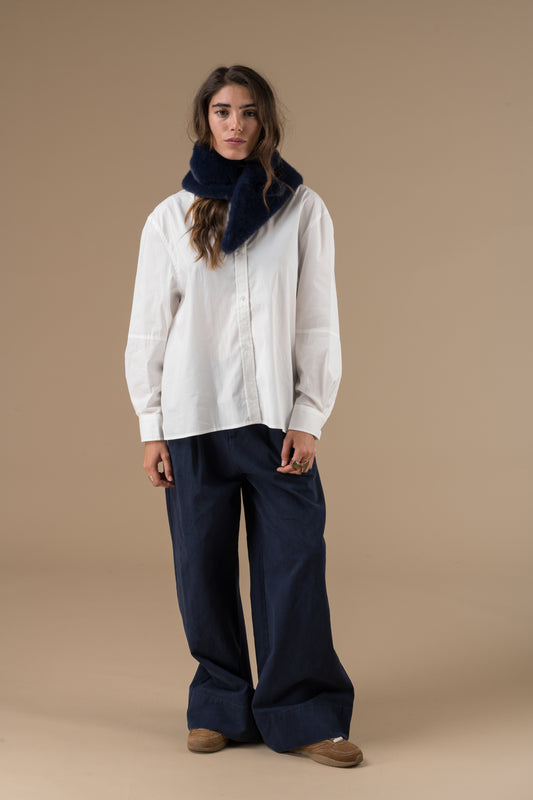 Écharpe July fourrure effet compact