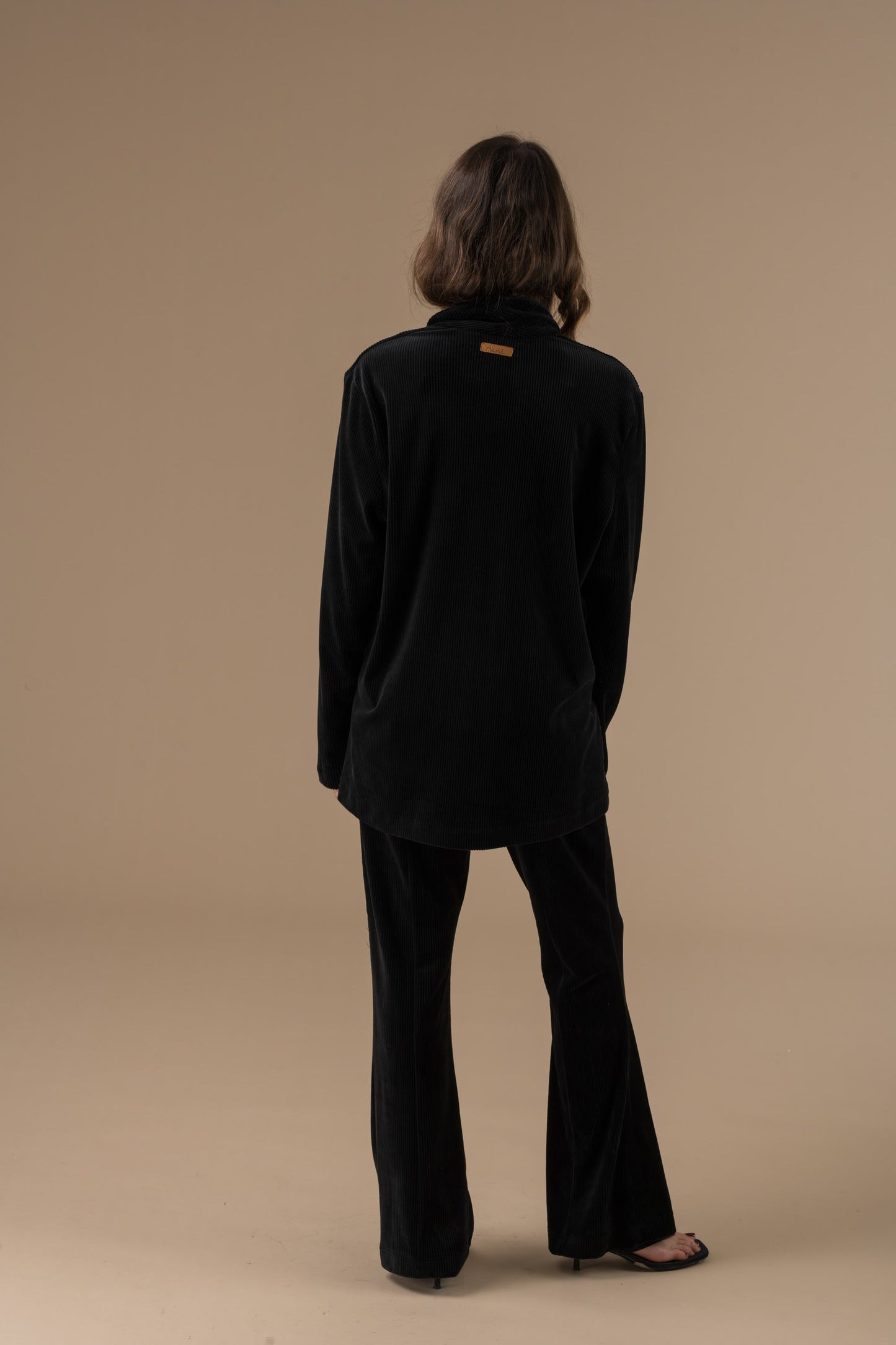 Pantalon Cassie droit taille haute