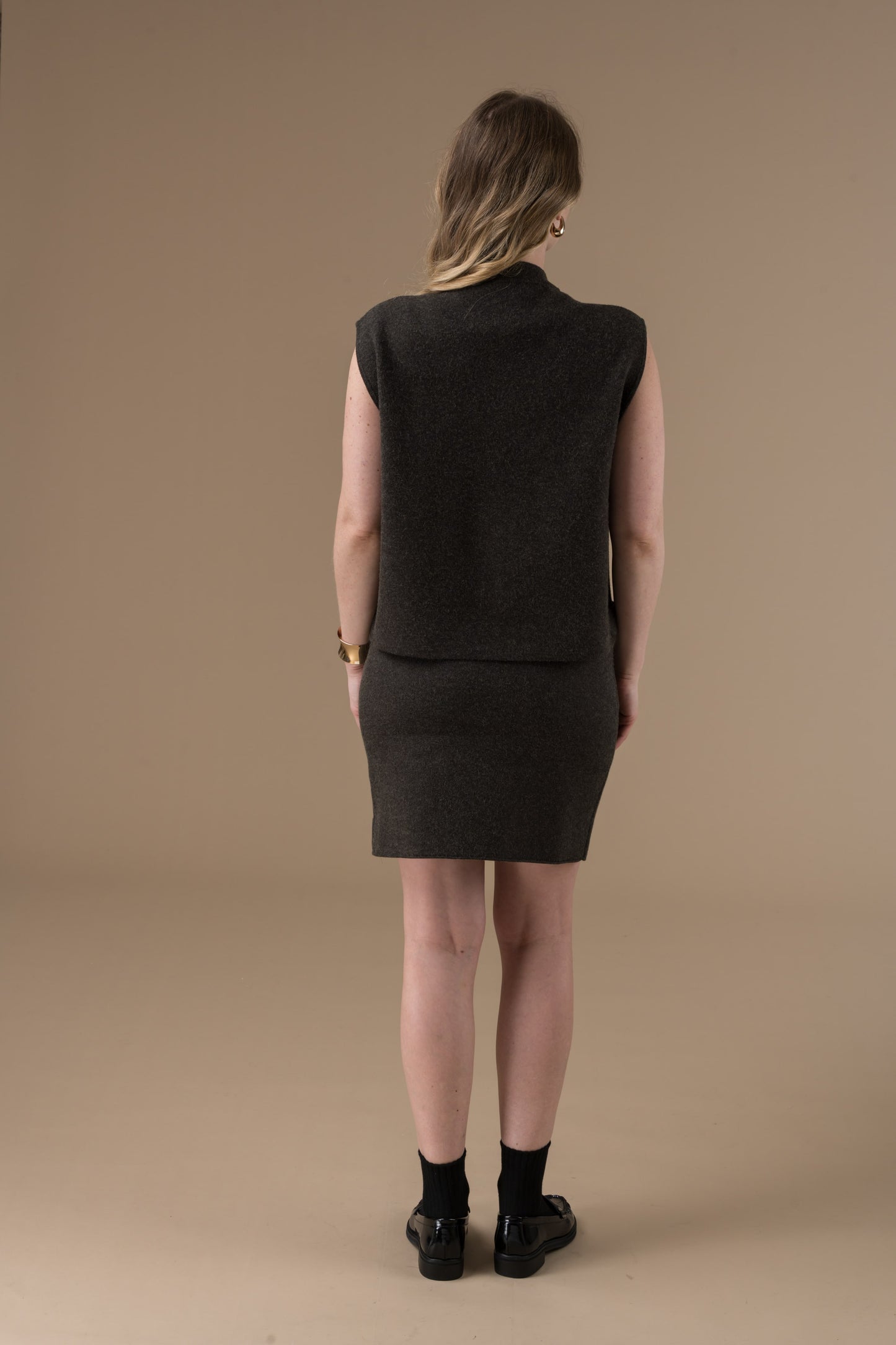 Gilet Tom structuré en maille à poches plaquées