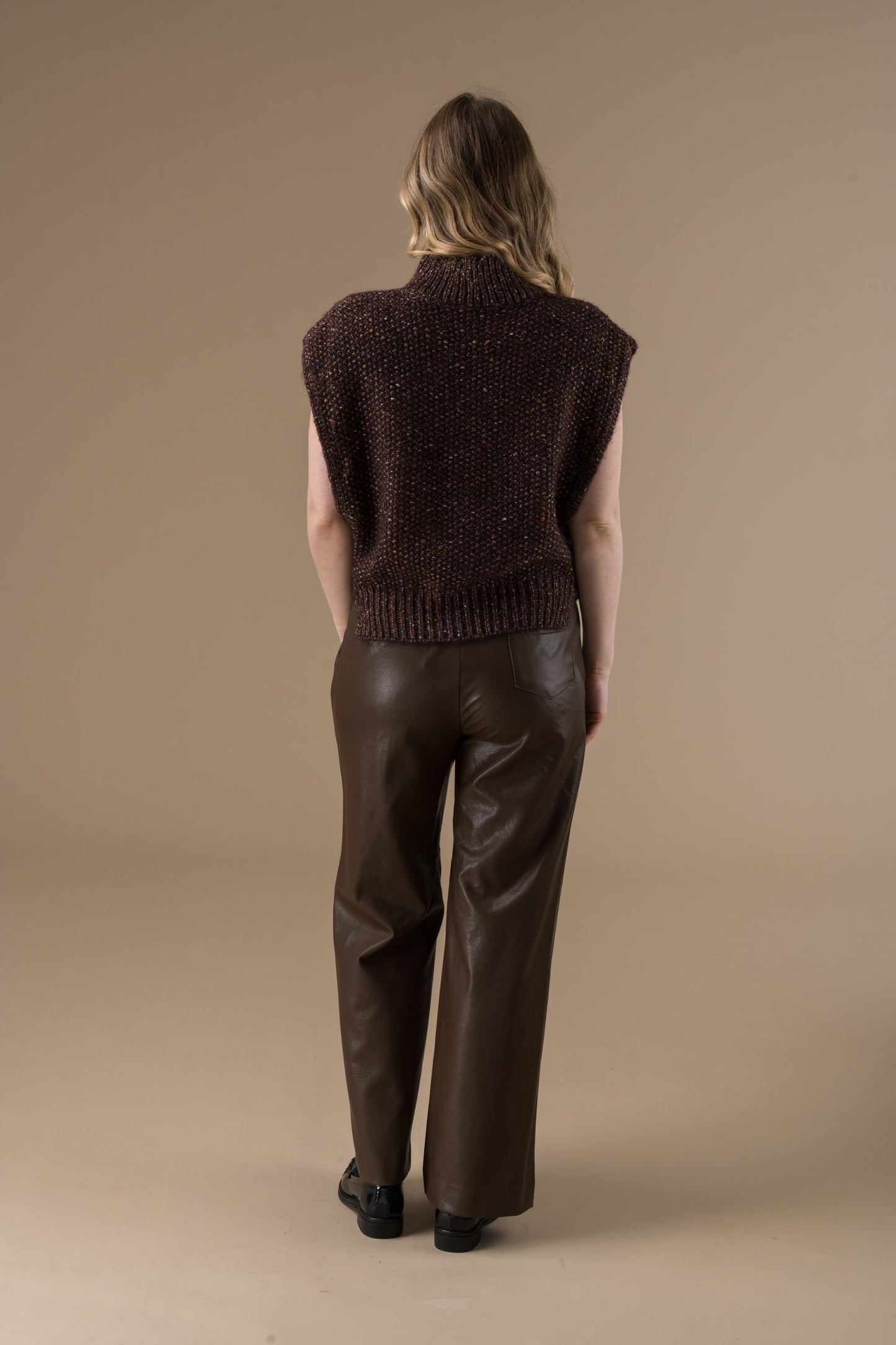 Pull Sonia à maille texturée au charme rétro