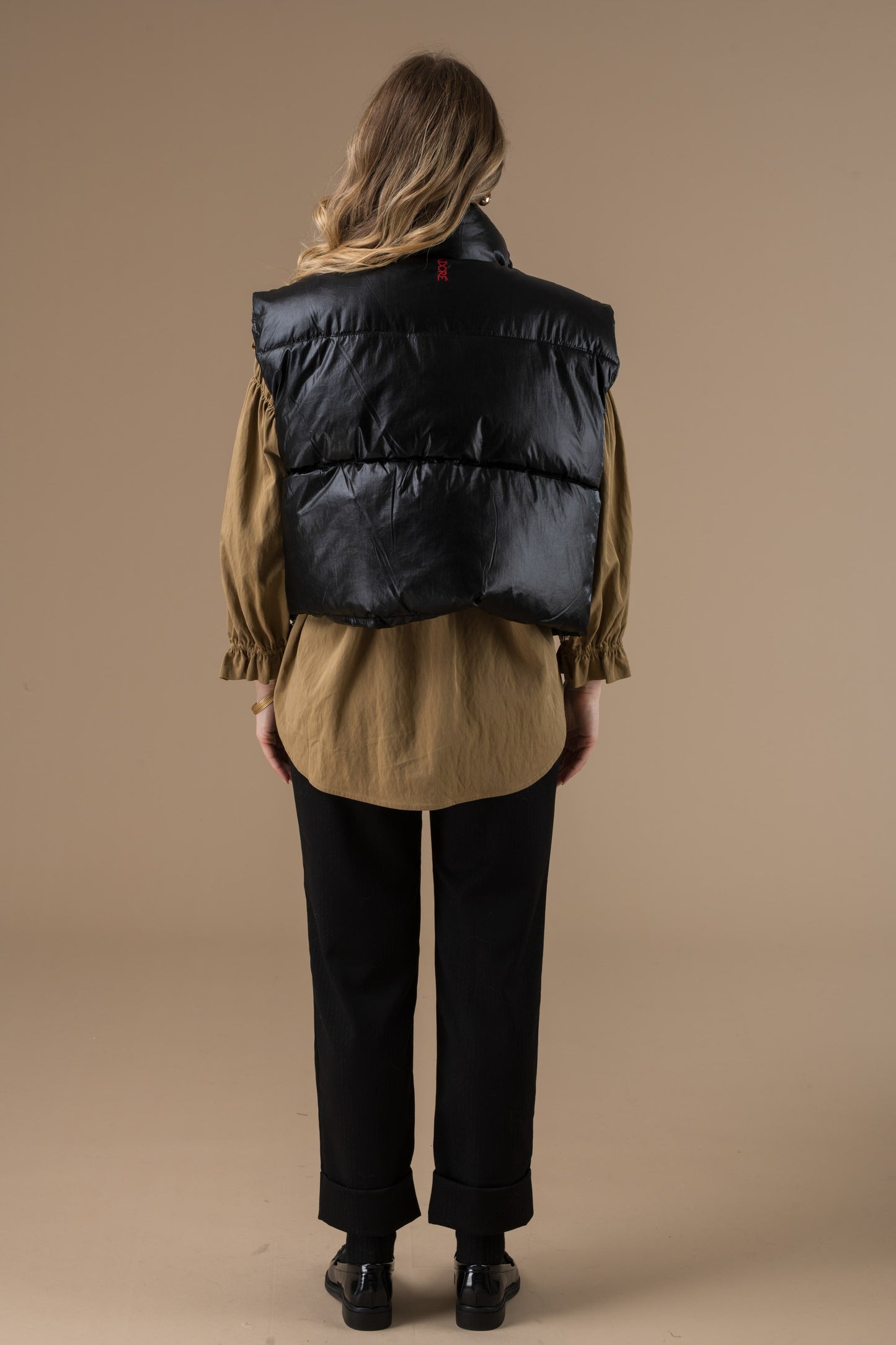 Doudoune Trendy sans manches légère noire