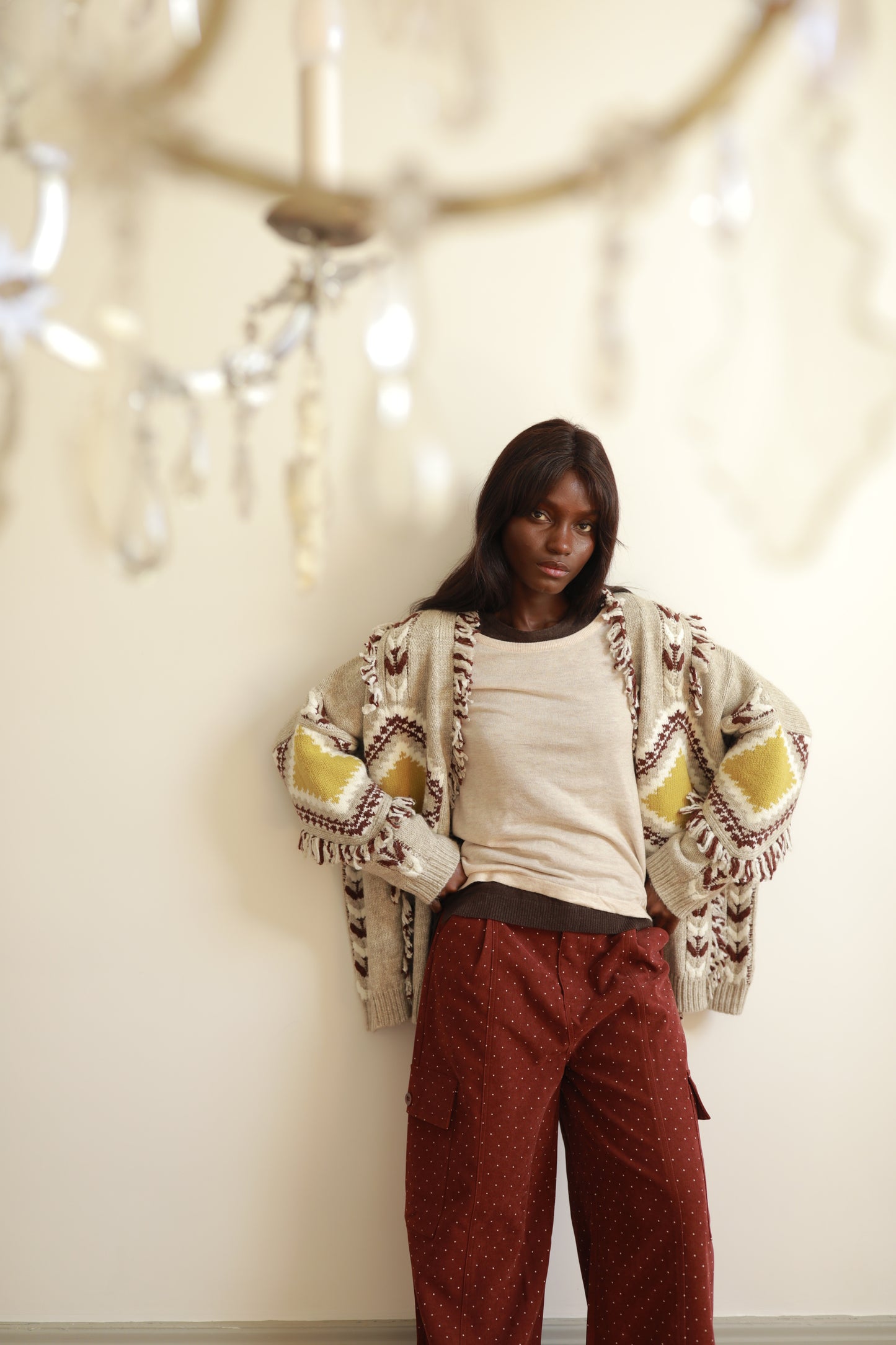 pull Rosine avec manches longues