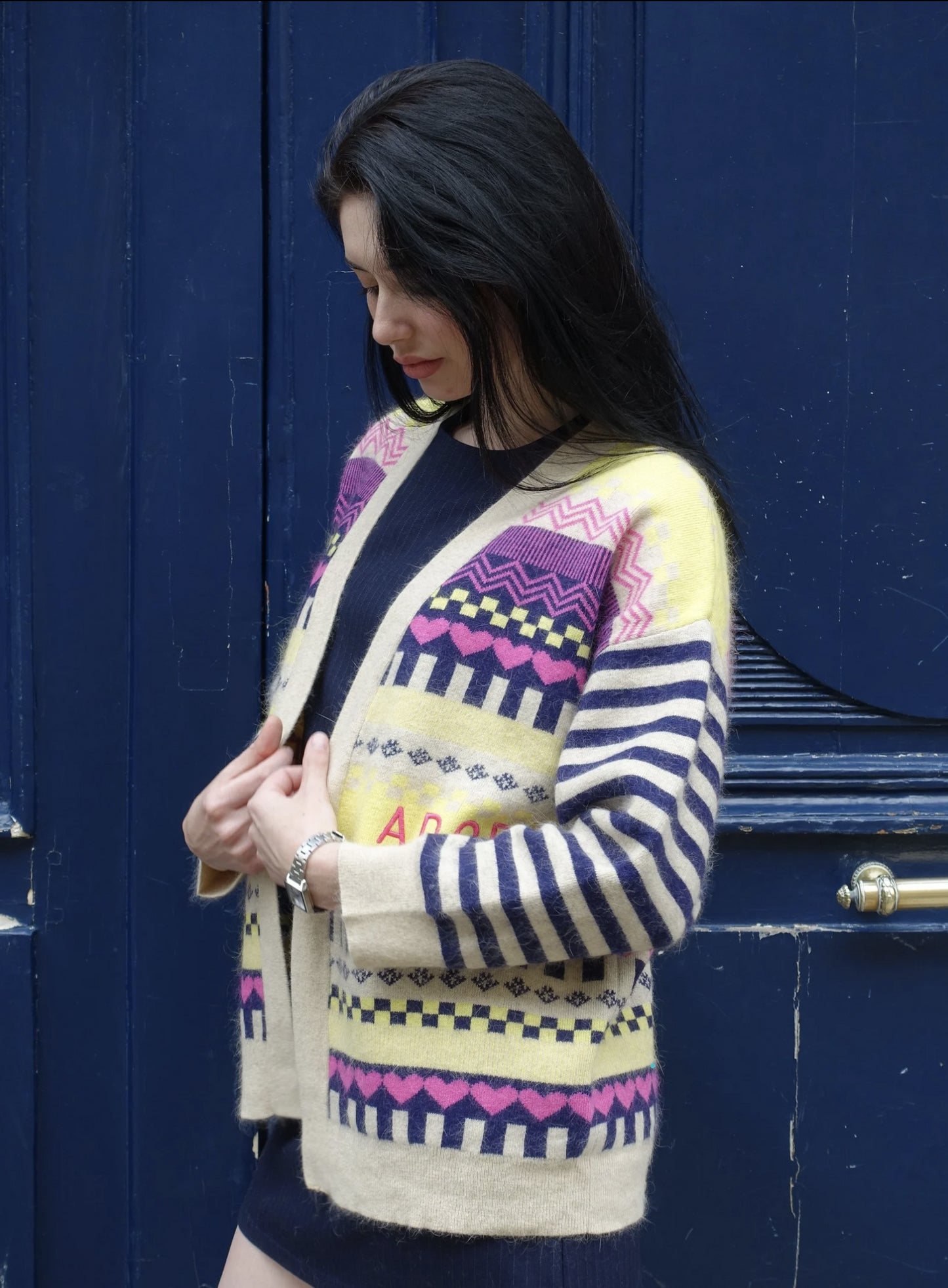 Cardigan Jordan Multicolore