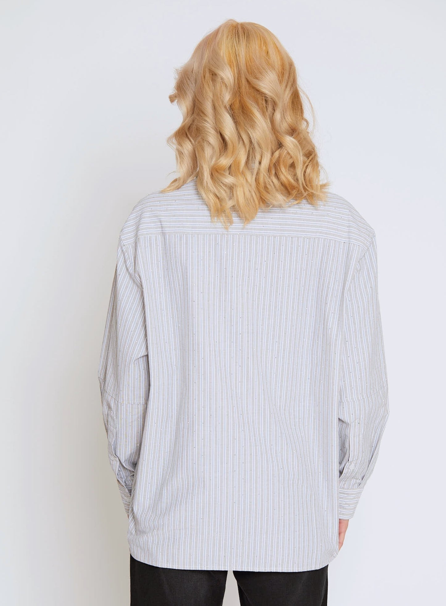 Chemise Daria Strass Marron