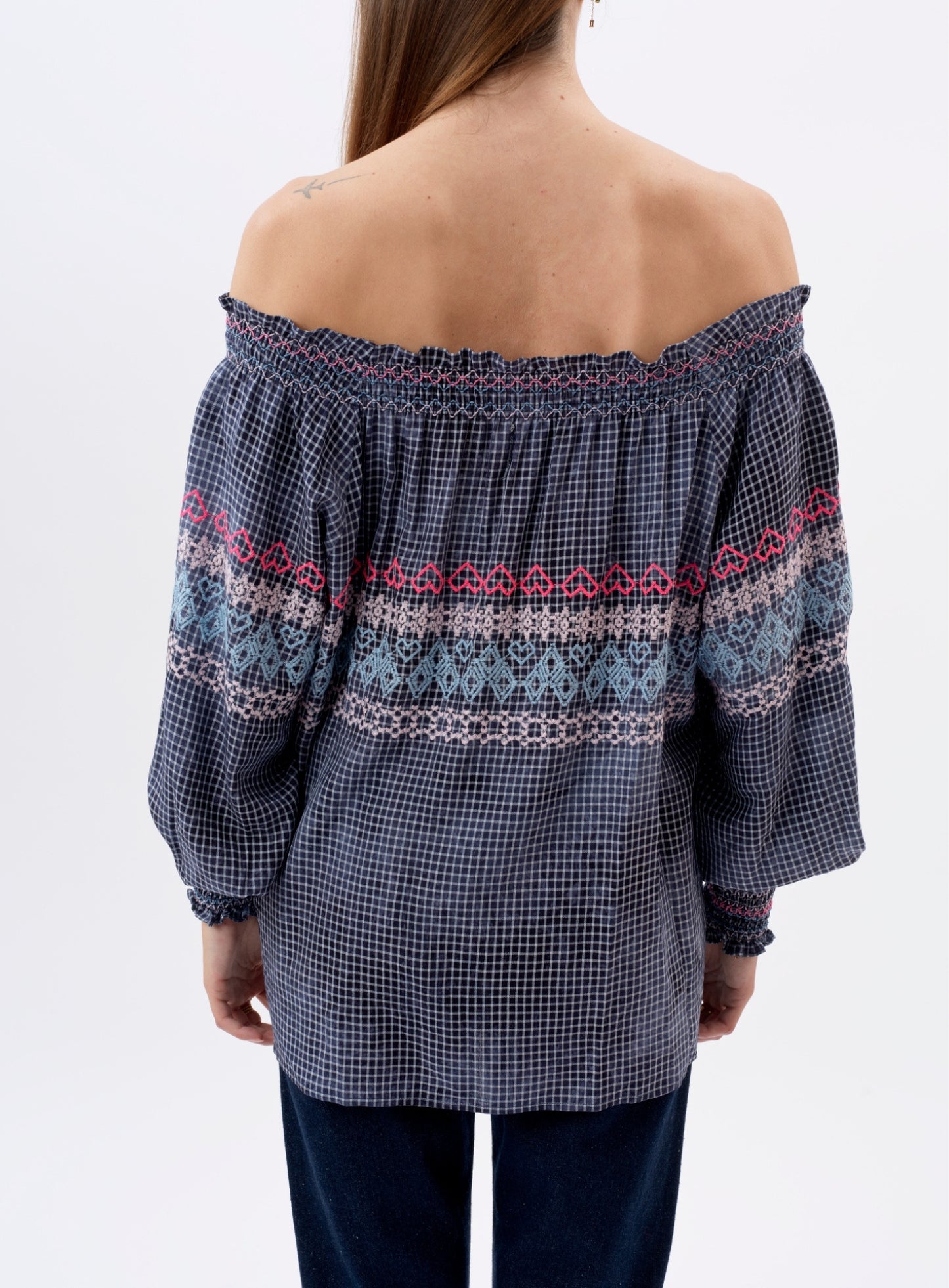 Chemise Enzo Vichy Bleue