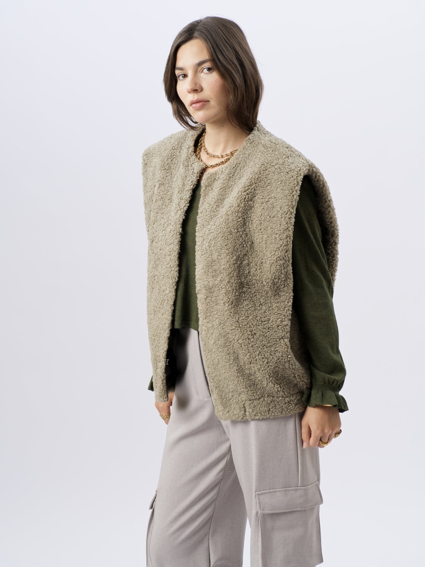 Veste Sans Manches Cali Verte