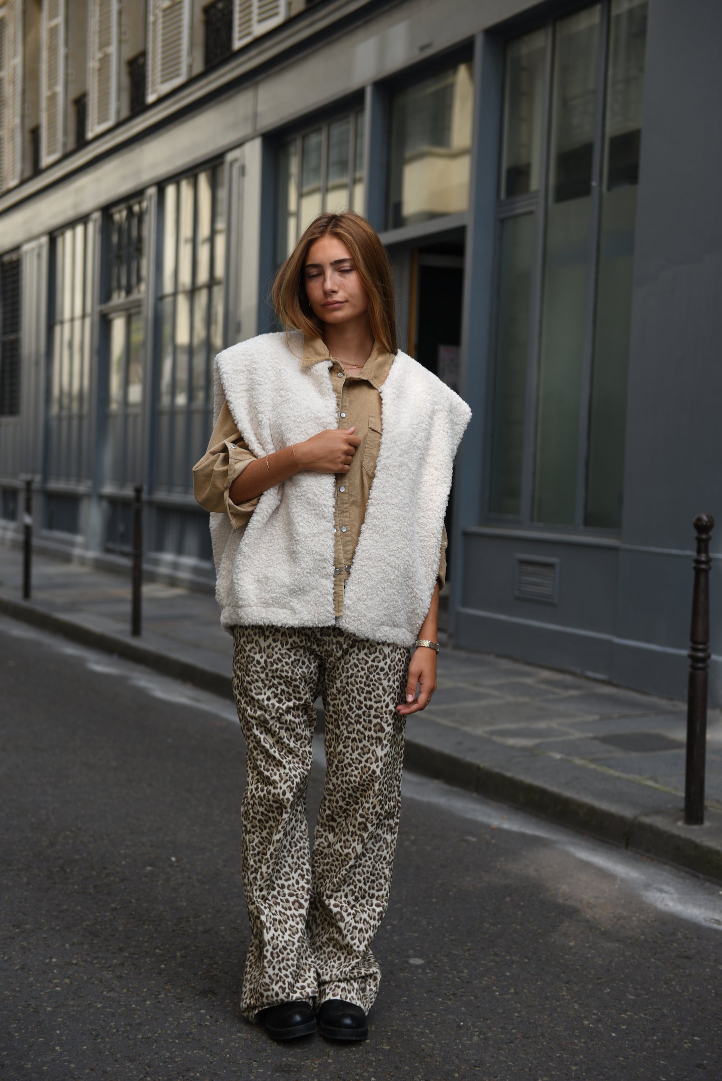 Veste Sans Manches Cali Beige