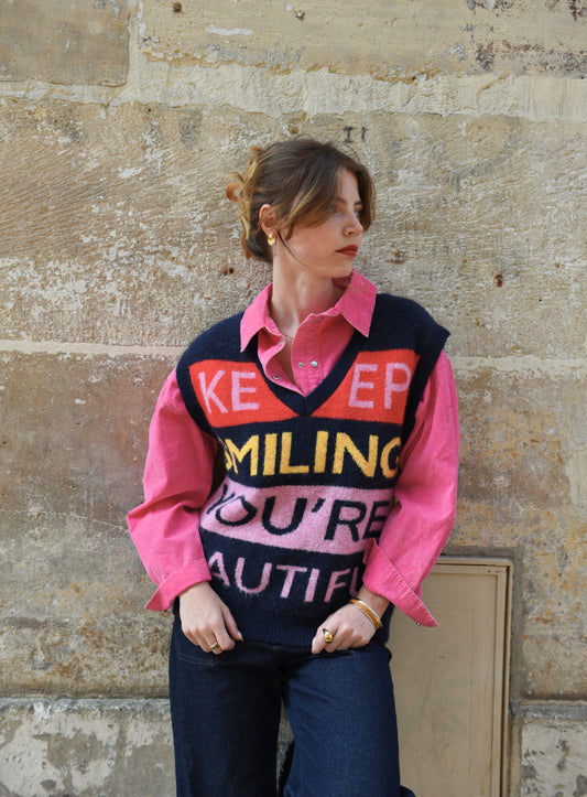 Pull Edimbourg Bleu