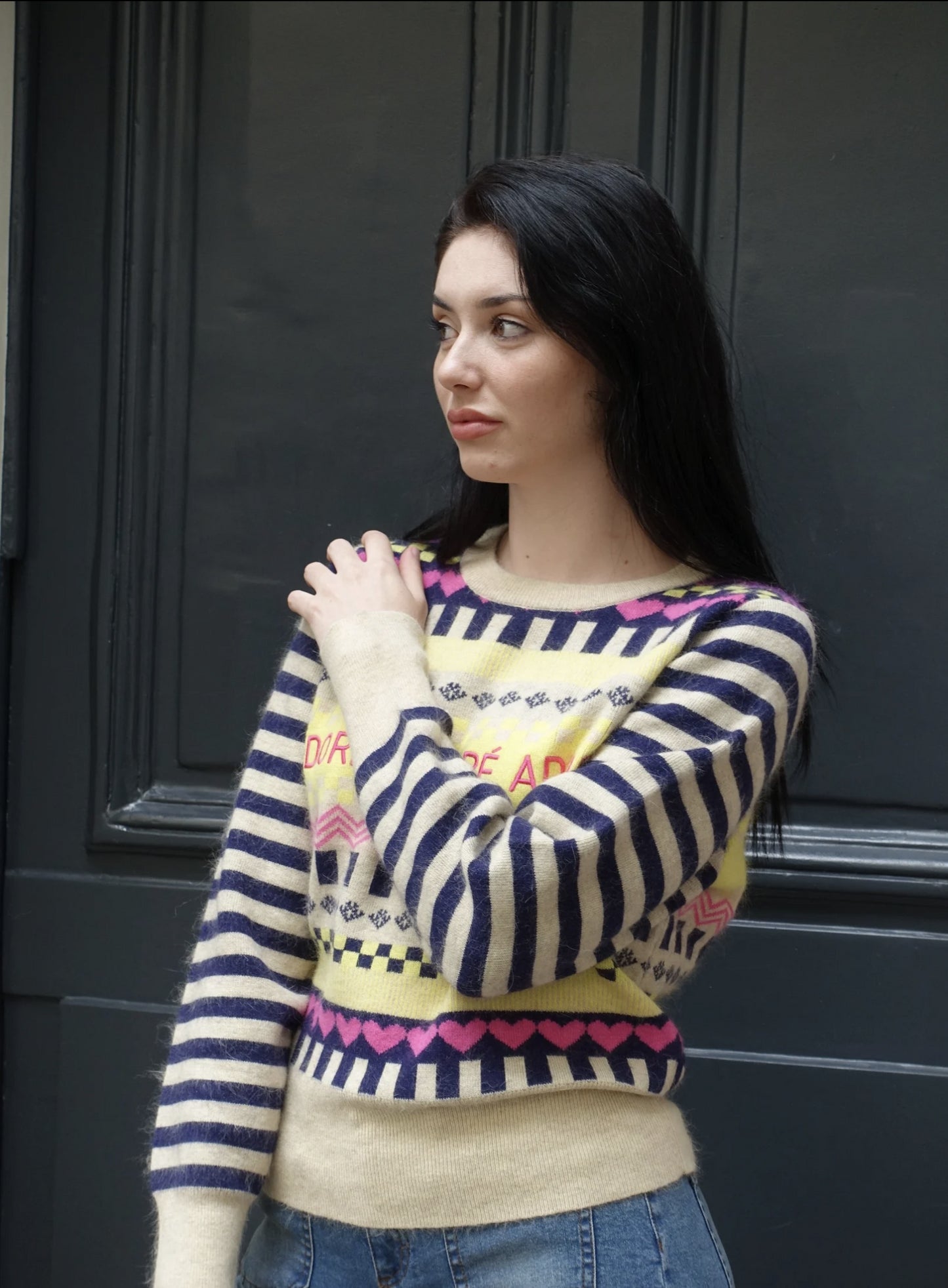 Pull Josiane Multicolore