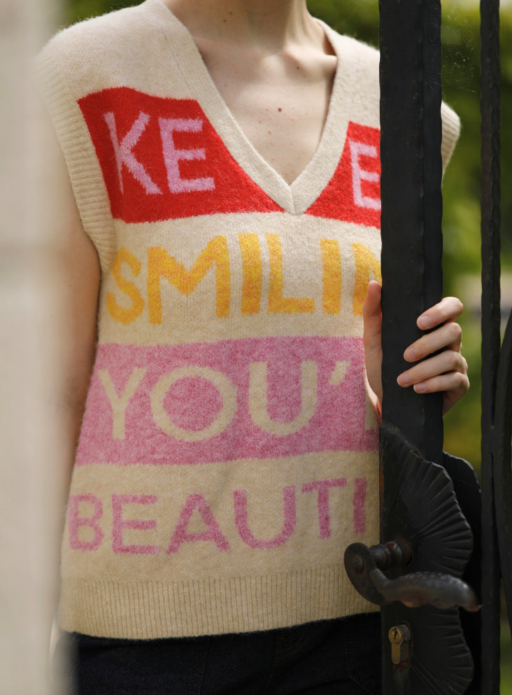 Pull Edimbourg Beige