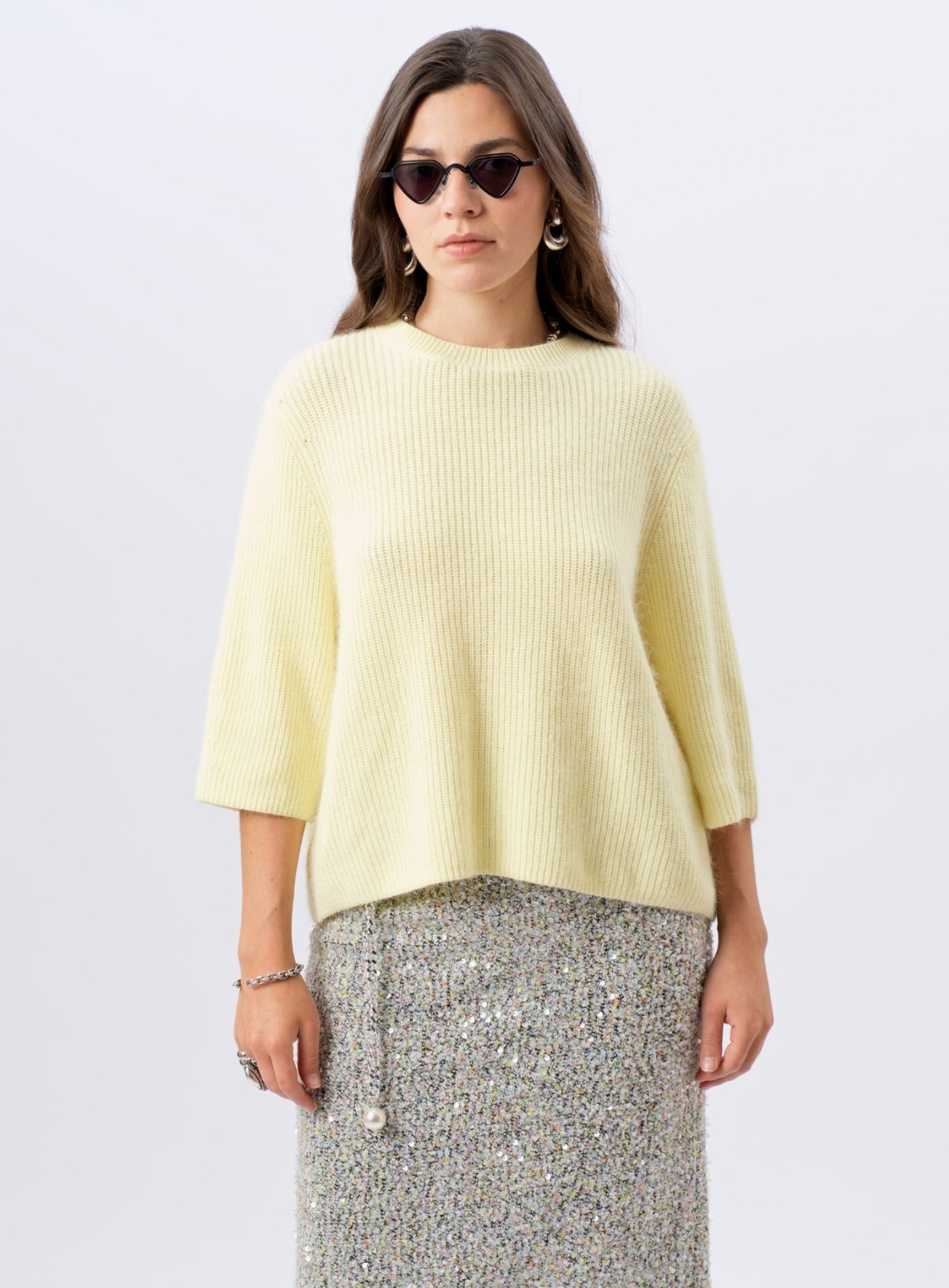 Pull Stavanger Jaune Jaune