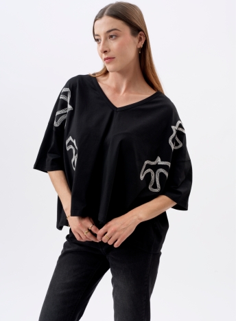 T-Shirt Aryana noir