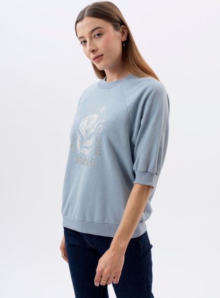 Blue Jackie Sweatshirt