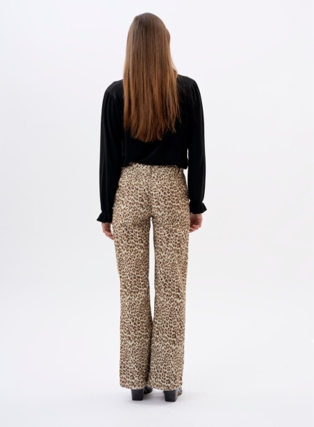 Leopard Penny Pants