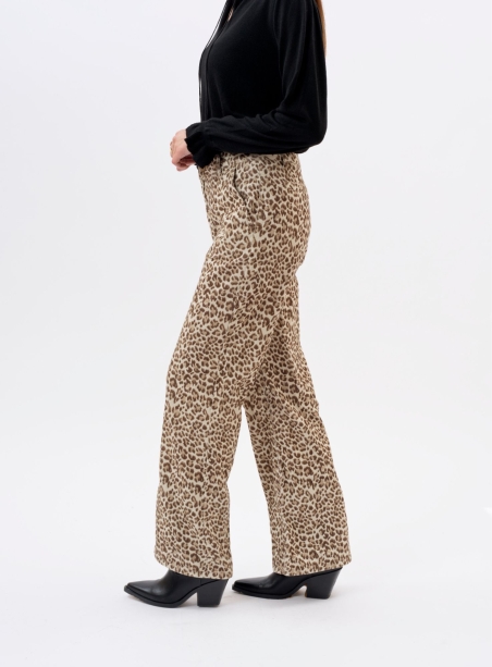 Leopard Penny Pants