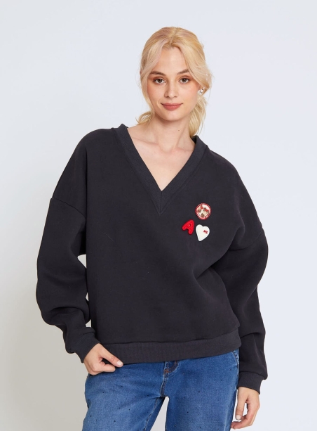 Ruffus navy sweatshirt