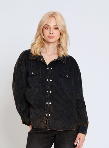 Bonnie navy shirt