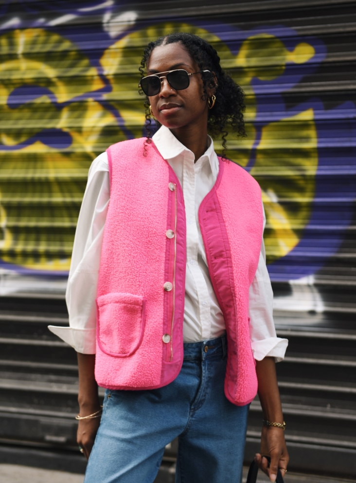 Pink Solal vest