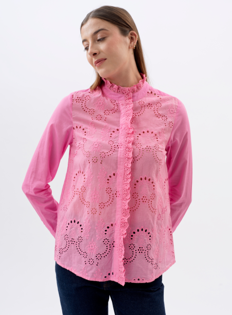 Loan pink shirt