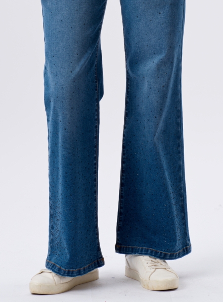 Penny Strass Navy Pants