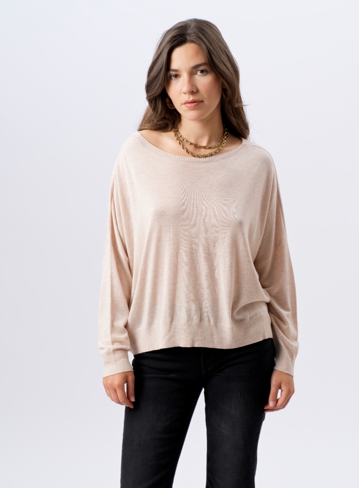 Pull Henry beige