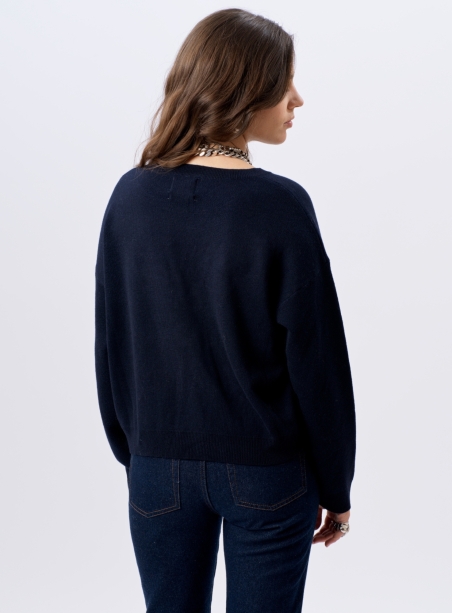 Riga navy sweater