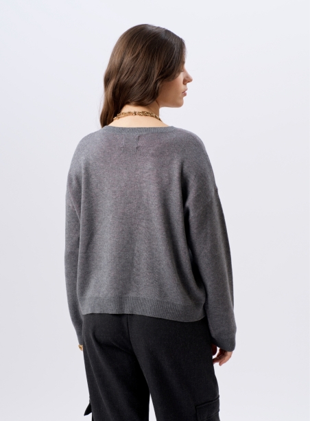 Pull Riga gris