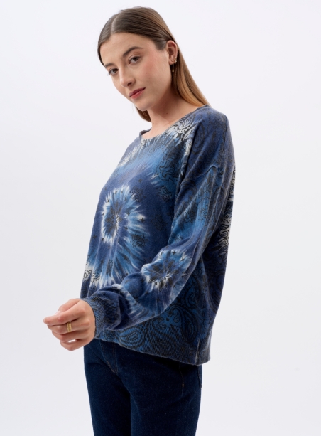 Edmond seventies blue sweater