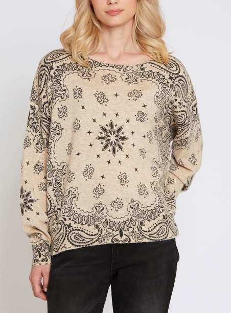 Edmond l'Adorée nougat sweater