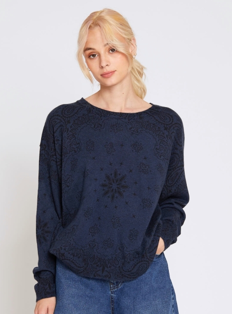 Edmond l'Adorée midnight sweater