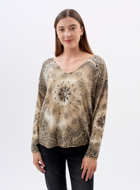 Pull Esme la seventies nougat