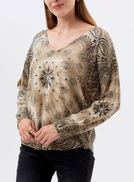 Pull Esme la seventies nougat