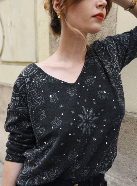 Pull Esme la grand soir noir