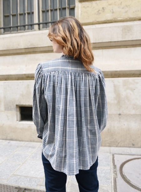 Dane blue blouse