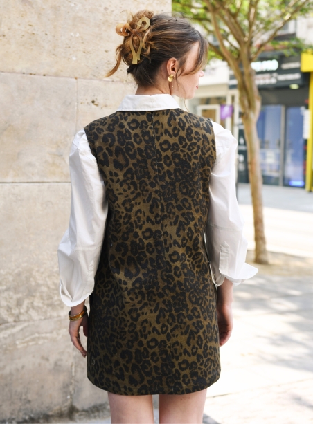 Margot Leopard Dress