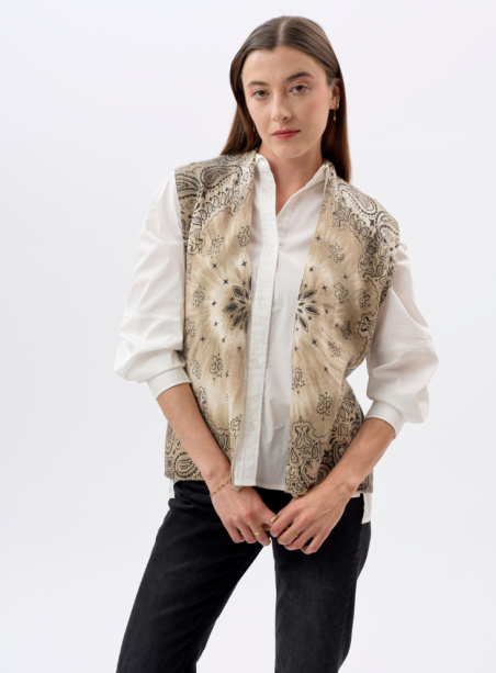 Gilet Eros la seventies nougat