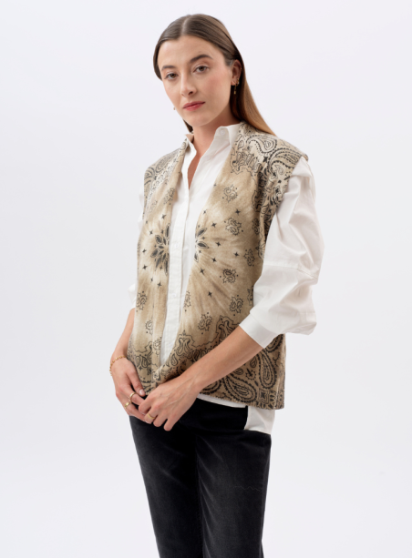 Gilet Eros la seventies nougat