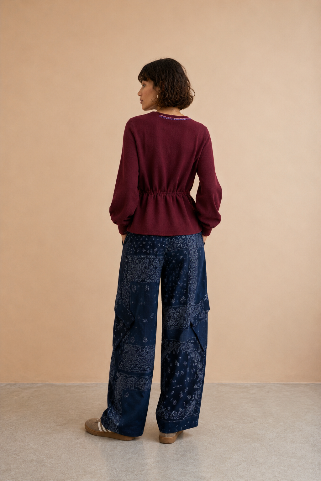 Pull Bertilde - Bordeaux