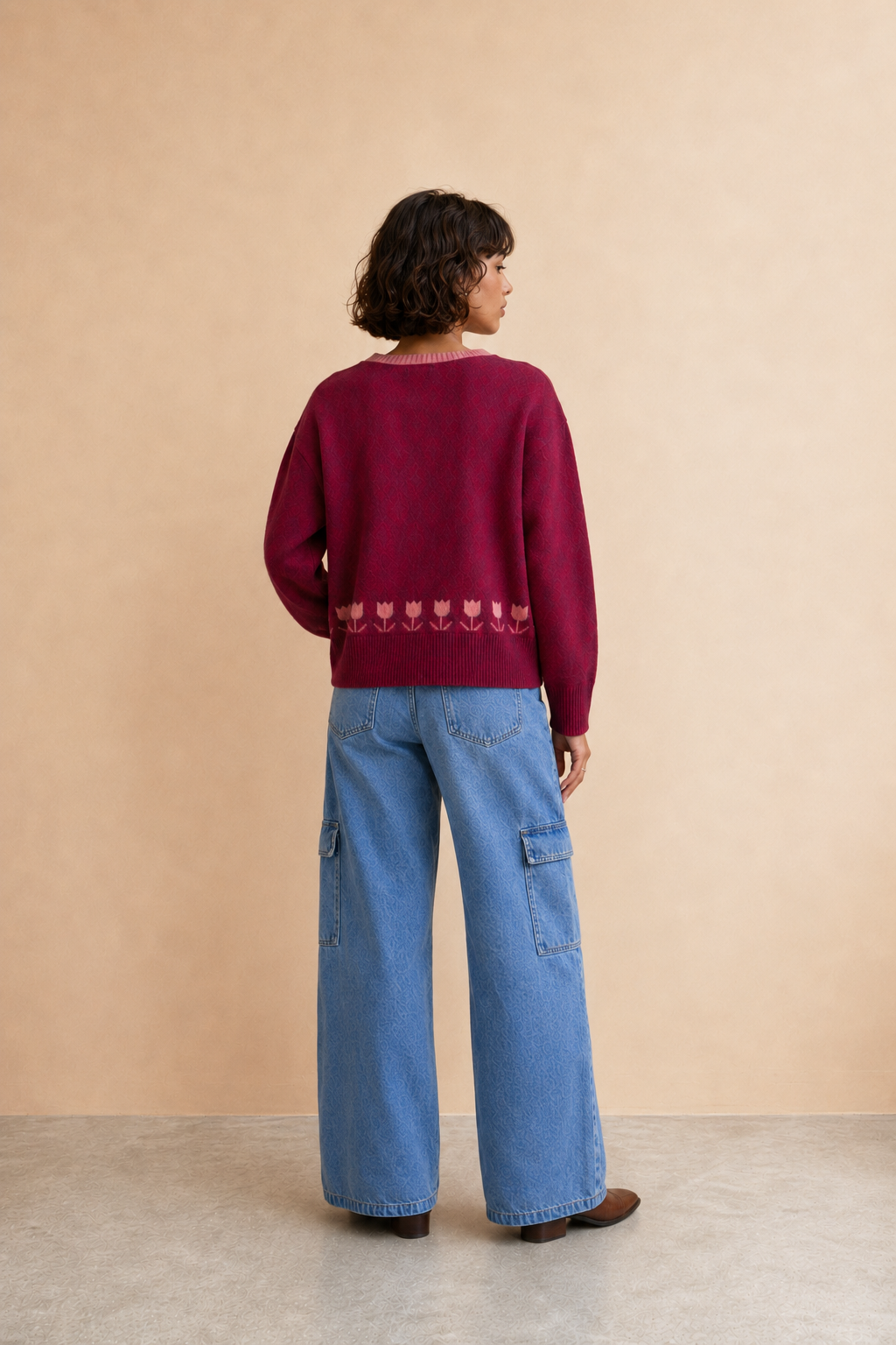 Pull Ariel - Bordeaux