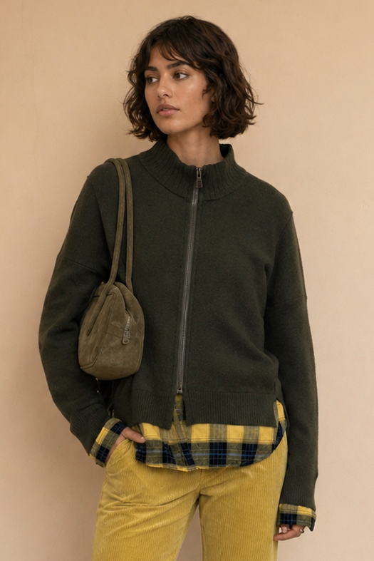 Pull Antonia - Kaki