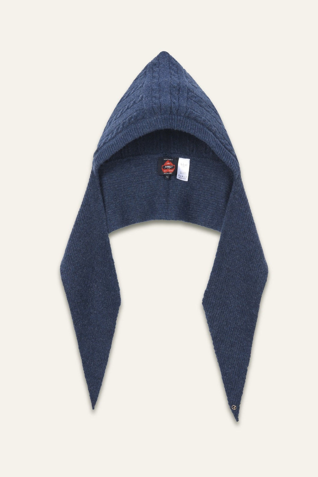 Cagoule écharpe Augusta - Bleu