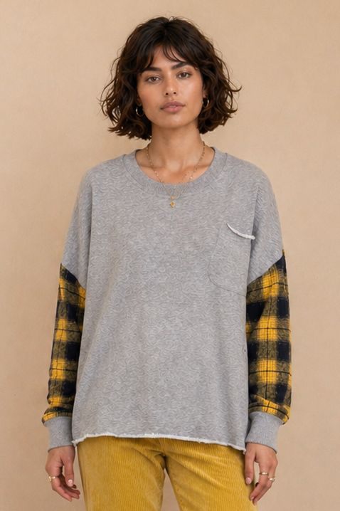T-Shirt Benito - Gris Chiné