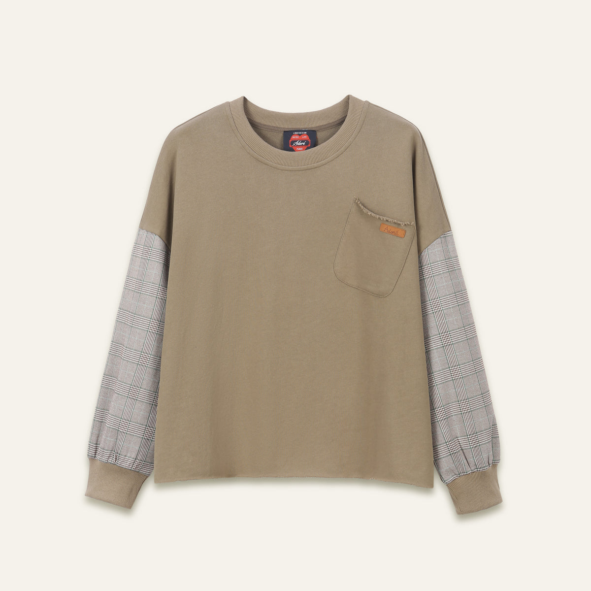 Sweatshirt « A State of Mind » Benito - Kaki