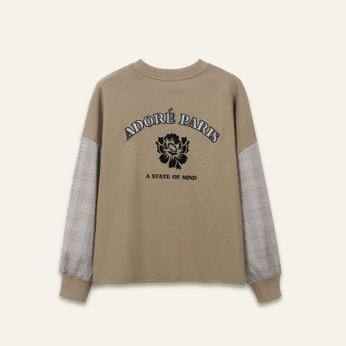 Sweatshirt « A State of Mind » Benito - Kaki