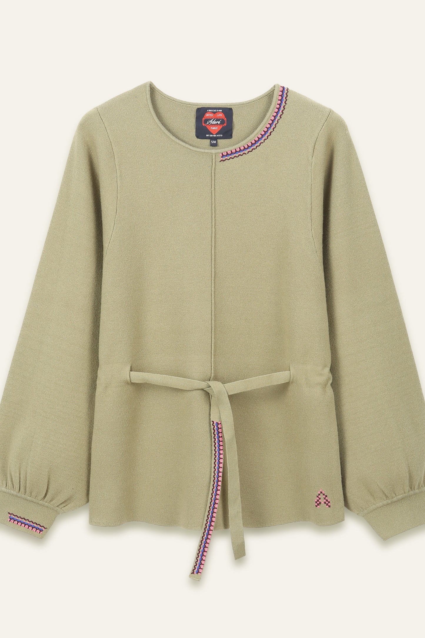 Pull Bertilde - Olive
